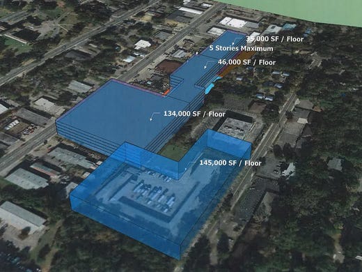 City of Tallahassee staffers met with the mystery man