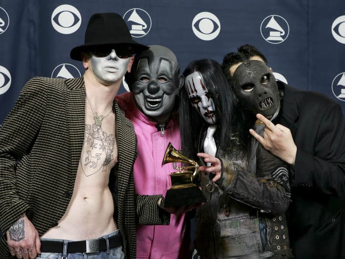 25 photos Slipknot throughout the years