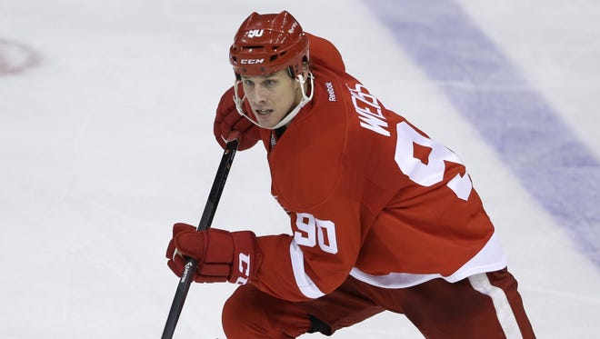 Detroit Red Wings center Stephen Weiss.
