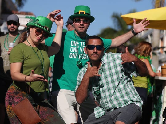 The annual  St. Patrick’s Day Block Party returns to downtown Fort Myers on Sunday, March 17.