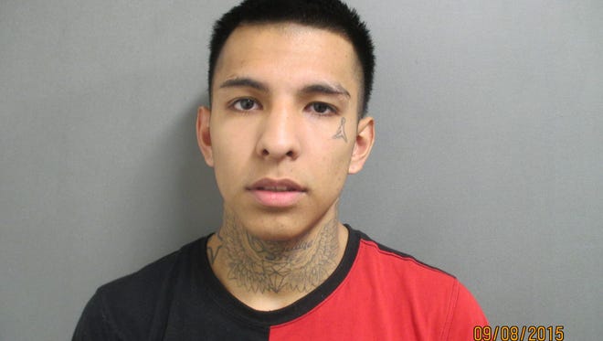 Mathis police are searching for Christian Bernal, who is wanted on a murder charge.