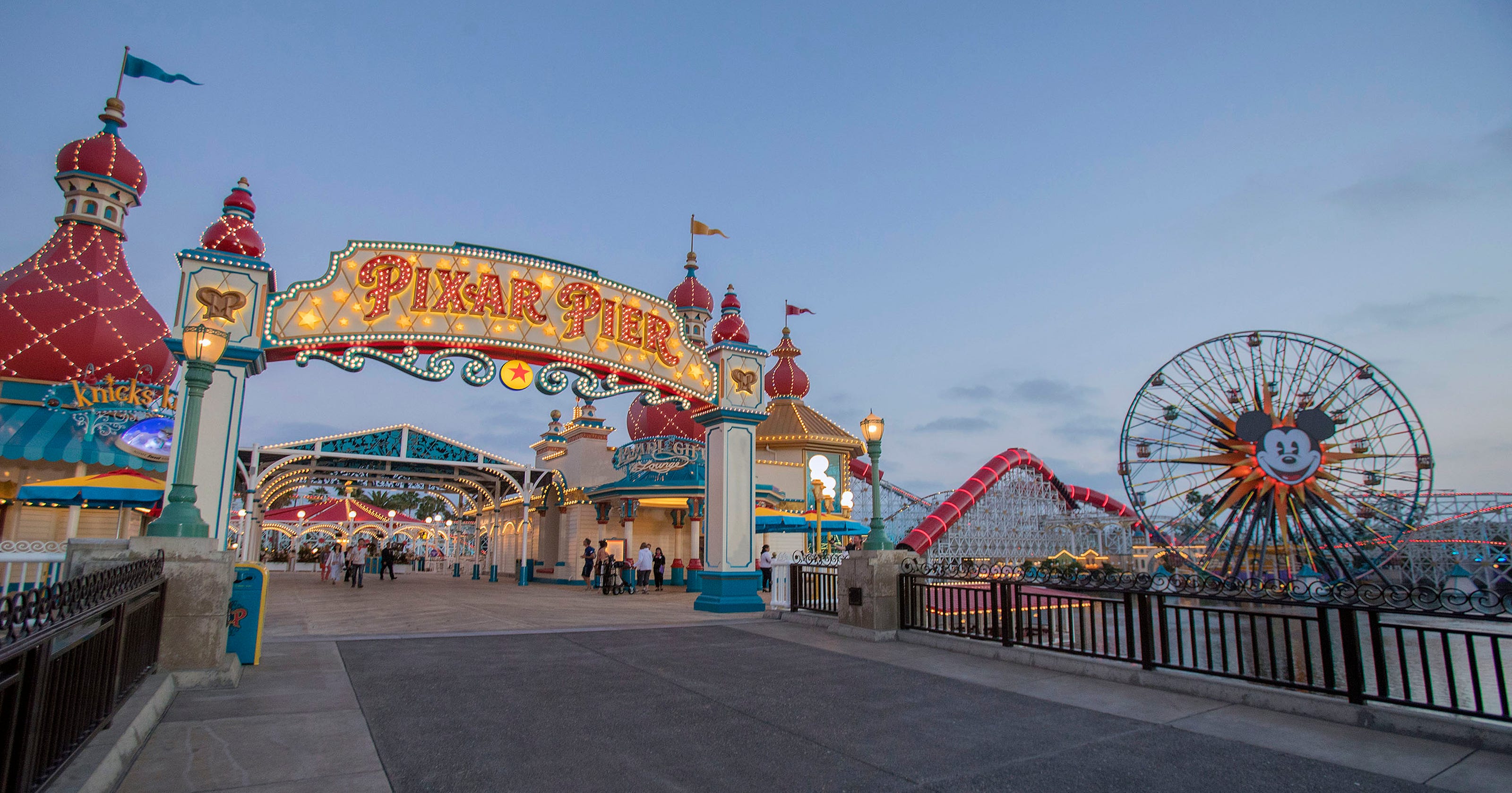 Disneyland's new Pixar Pier