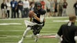 Mar. 27, 2014: Johnny Manziel goes through his workout