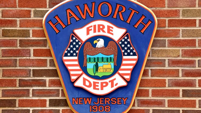 Haworth Fire Department sign.