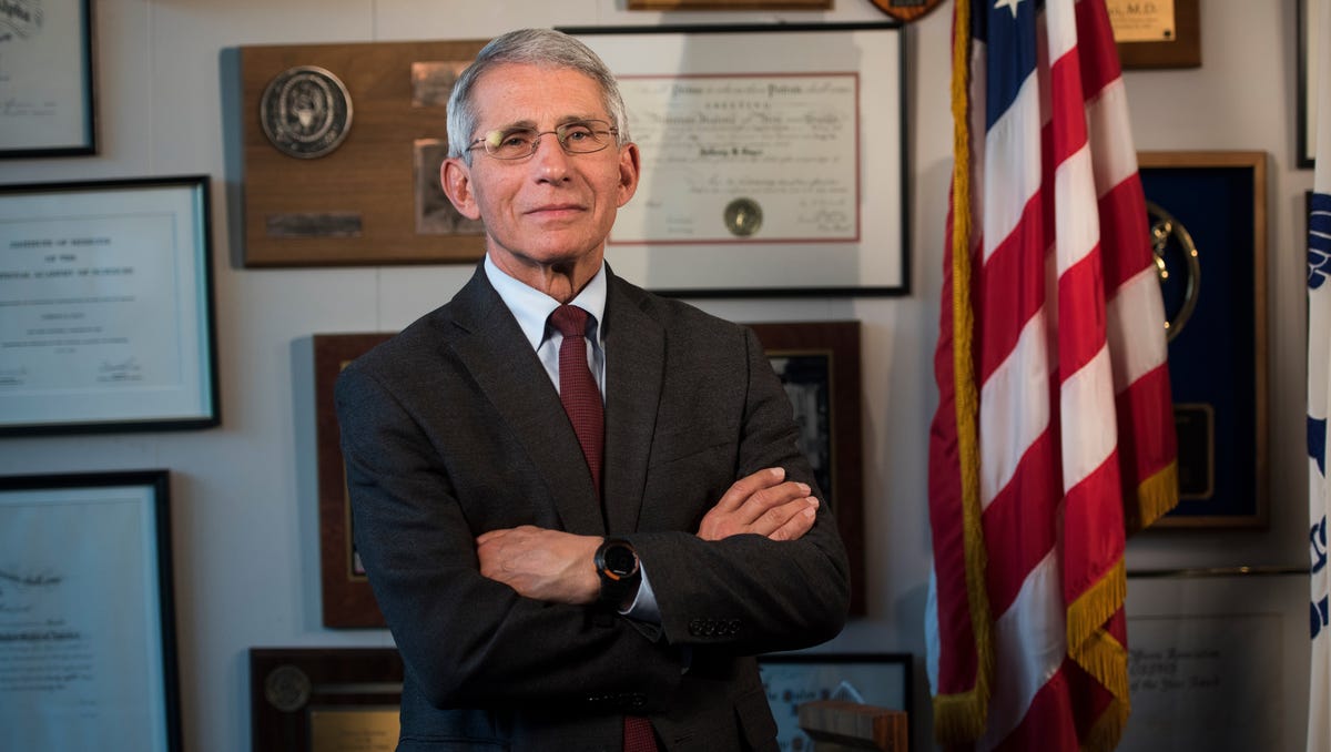 Dr. Anthony Fauci, director of the National Institute of Allergy and Infectious Diseases at the National Institutes of Health.
