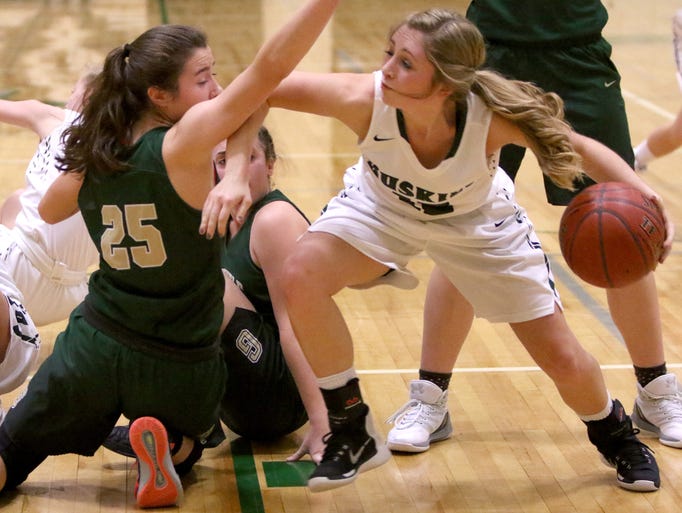 West Allis Hale's Zoe Burczyk (right) was one of the