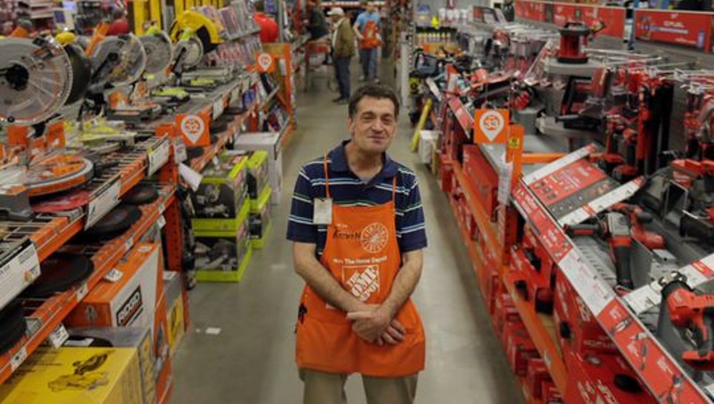 Beloved Home Depot worker is inspiring from aisle 16