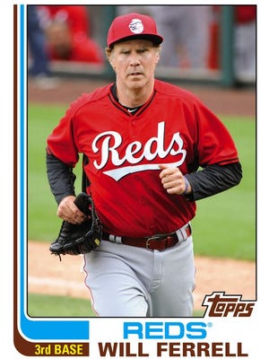 Topps gave Will Ferrell his own baseball cards.