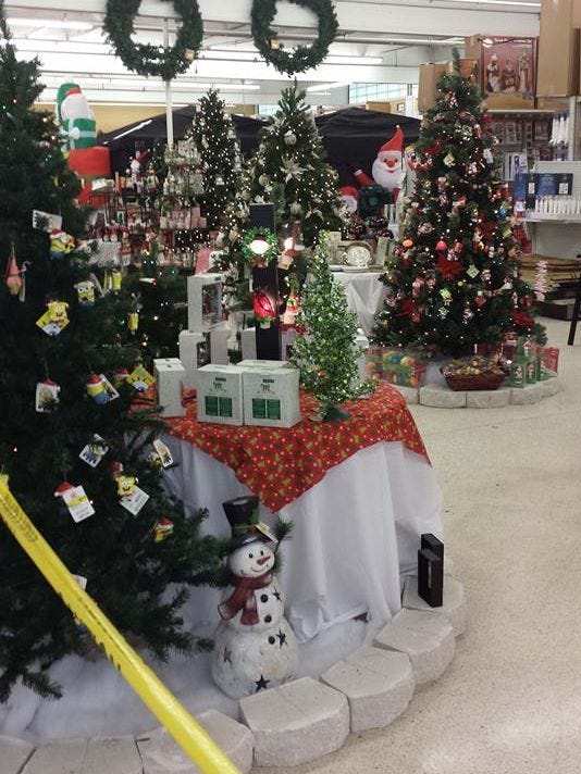 Christmas decorations in stores? Yes, happening now