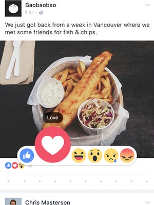 Facebook is rolling out Reactions, new emoji to express emotions beyond "like" on the social network.