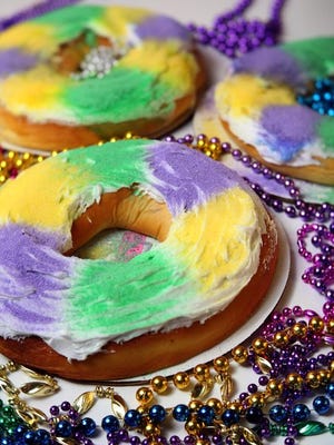 Mardi Gras is the season for king cakes.