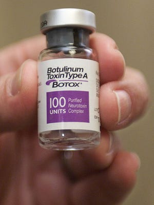 
A bottle of Botox is seen at a doctor’s office in California.
