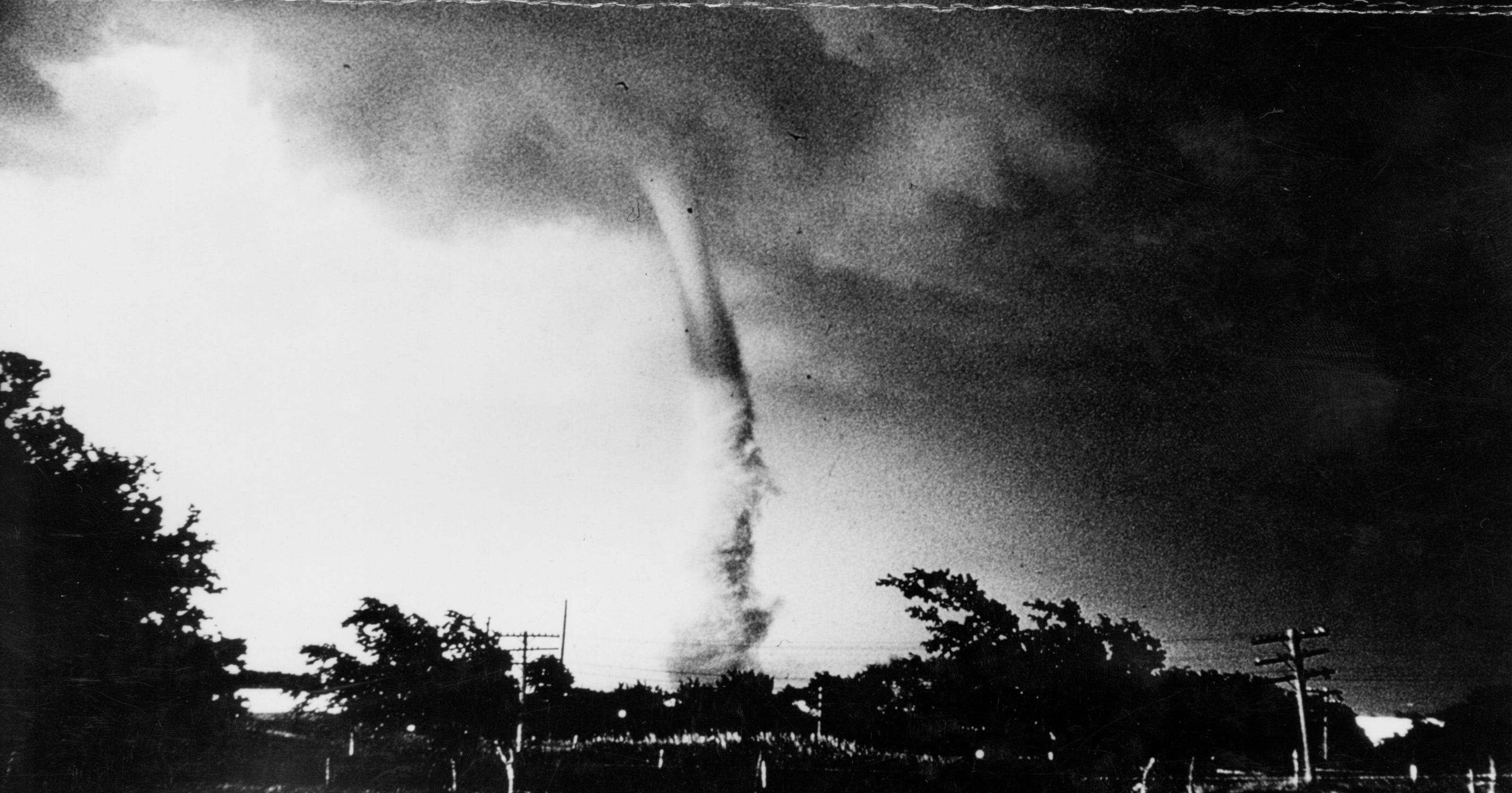 The day of the tornado