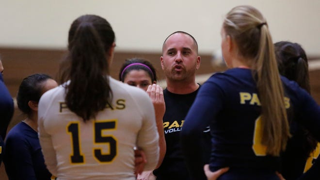 Panas took on Yorktown at the Vikings Volleyball Tournament at Clarkstown South High School on Sept. 24.