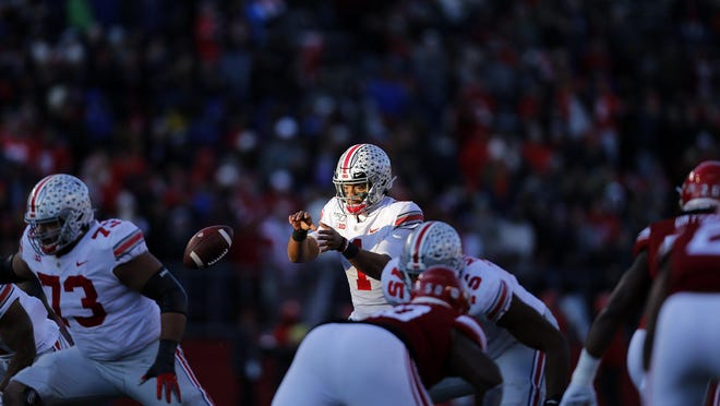 Ohio State quarterback Justin Fields' petition to get the Big Ten to reverse course and play football this fall is resonating: As of Monday afternoon, it had received almost 250,000 signatures in support of playing ball.