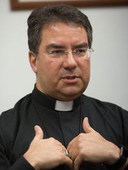 Bishop Oscar Cantú, addressing the on going investigation