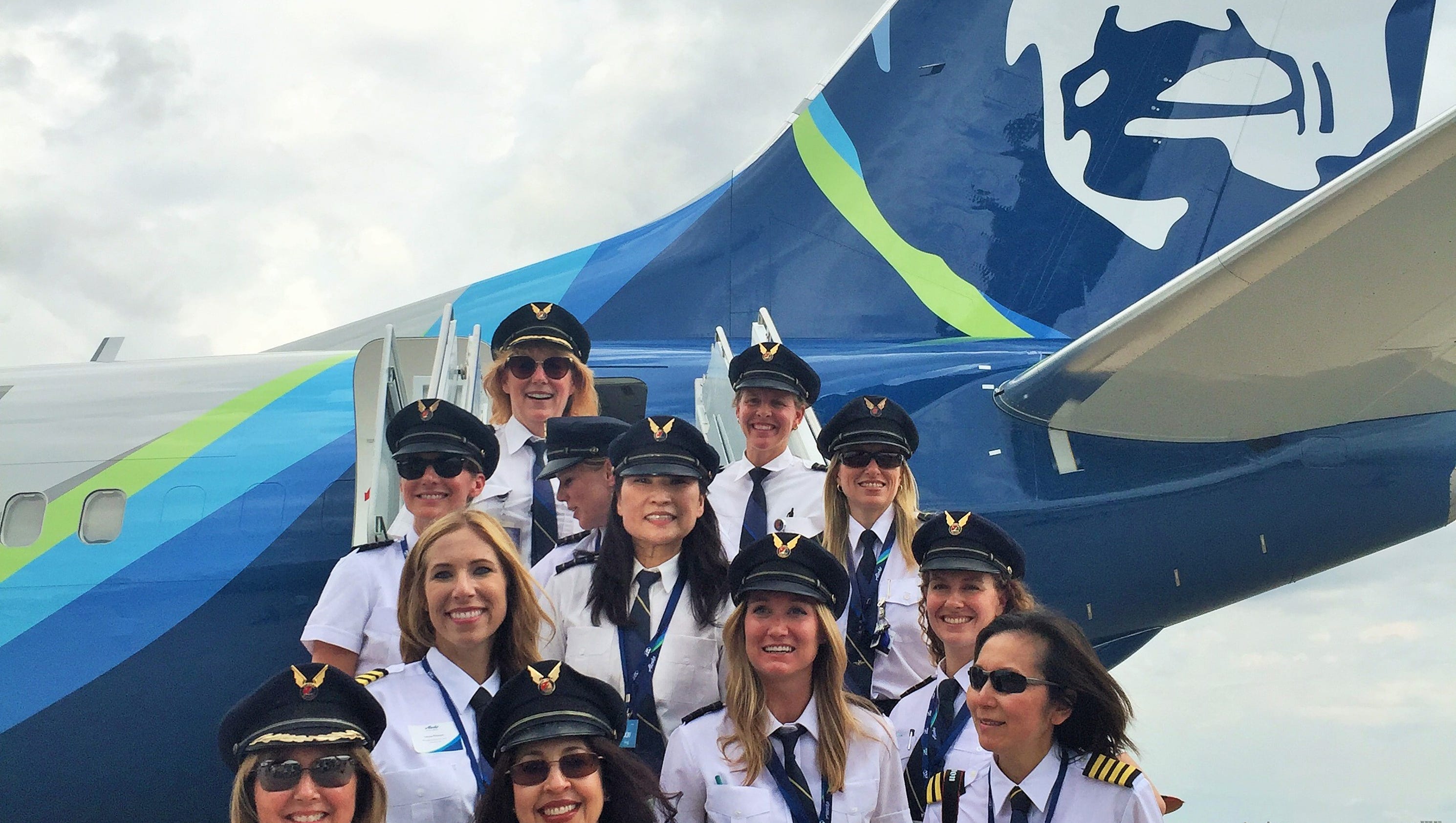 Oshkosh airshow Women take center stage on Alaska Air