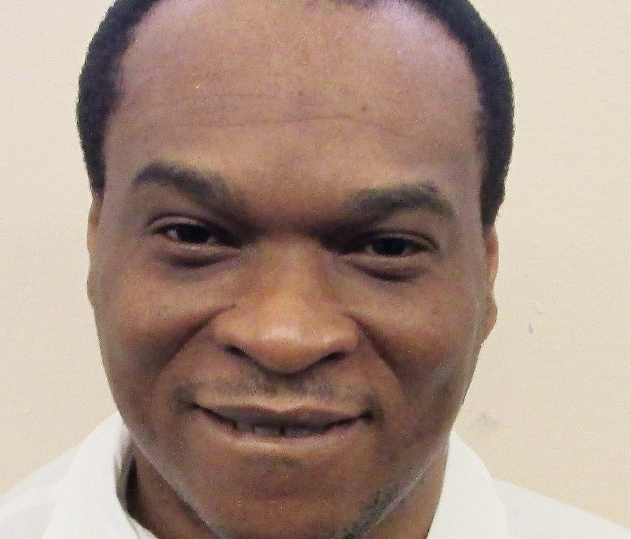 This undated photo released by the Alabama Department of Corrections, shows Robert Bryant Melson, in Atmore, Ala. Melson is scheduled to be executed June 8, 2017, in Alabama by lethal injection after being convicted of killing three fast food restaur