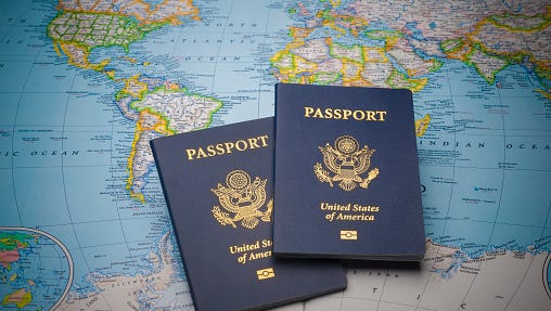 Passports to world travel