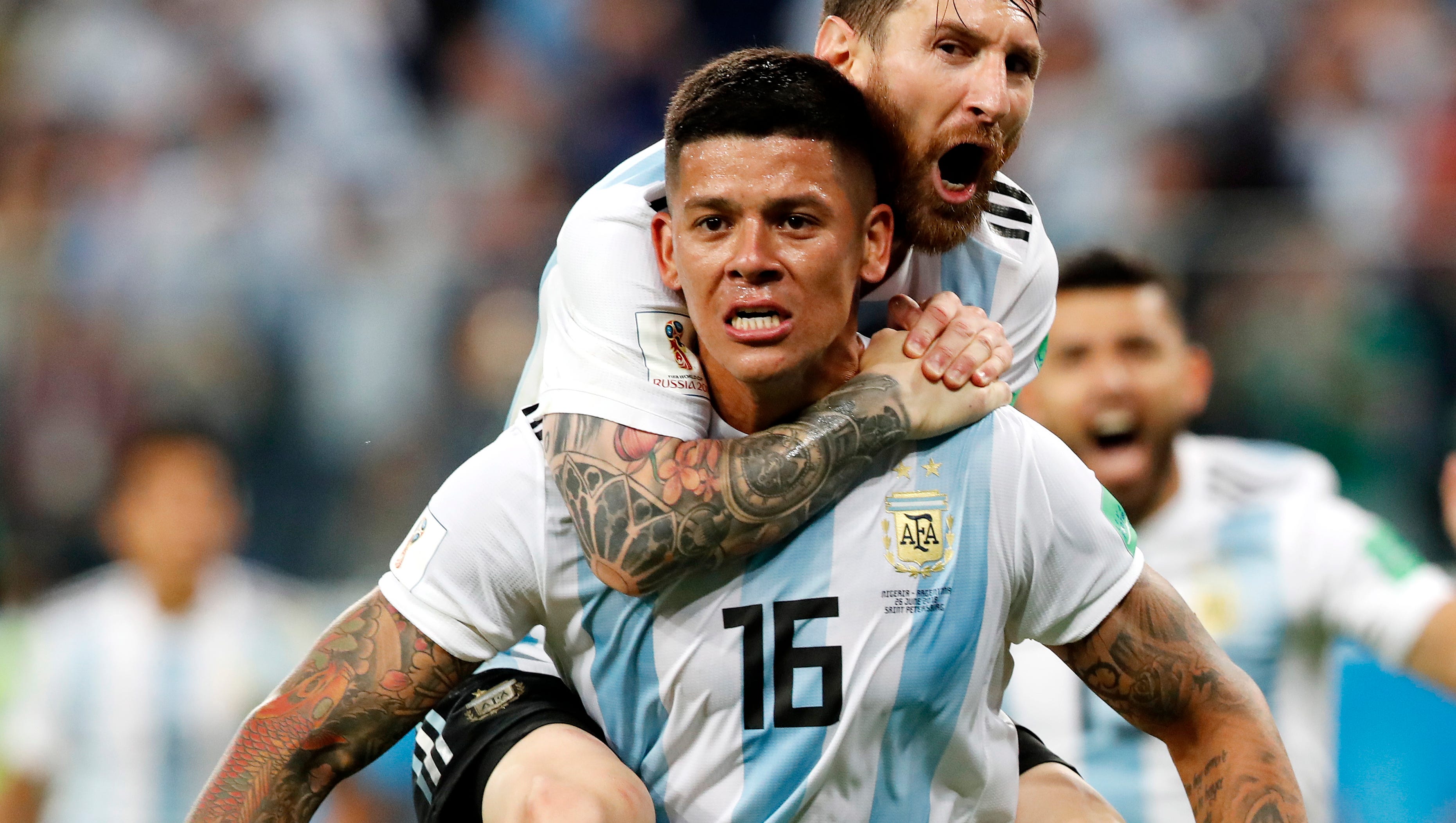 World Cup 2018 Argentina Avoids Humiliation With Win Vs Nigeria