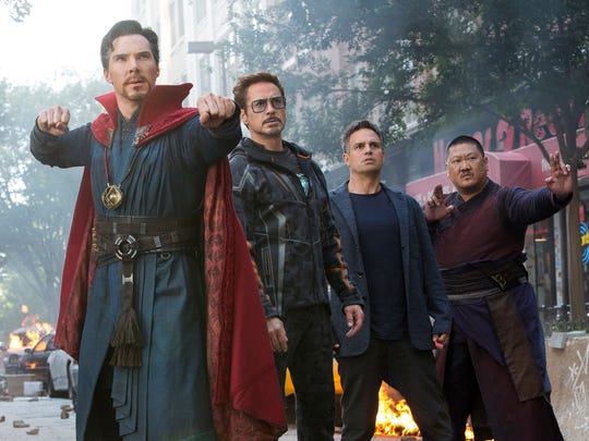 The Marvel superheroes of "Avengers: Infinity War"