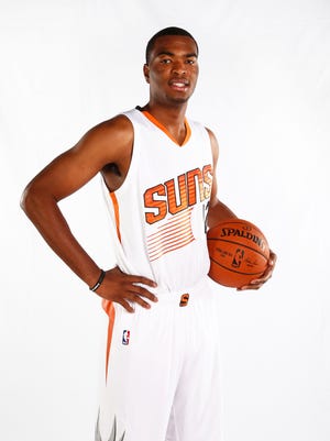 Phoenix Suns rookie T.J. Warren during media day on Sept. 29 at US Airways Arena in Phoenix.