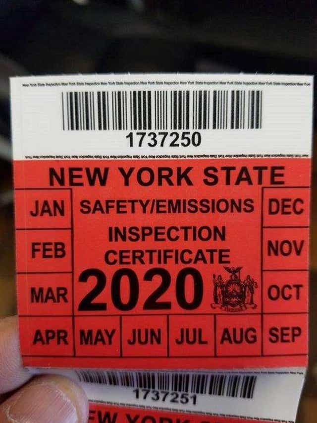 100+ New York State Inspection Sticker Order Naehlifee