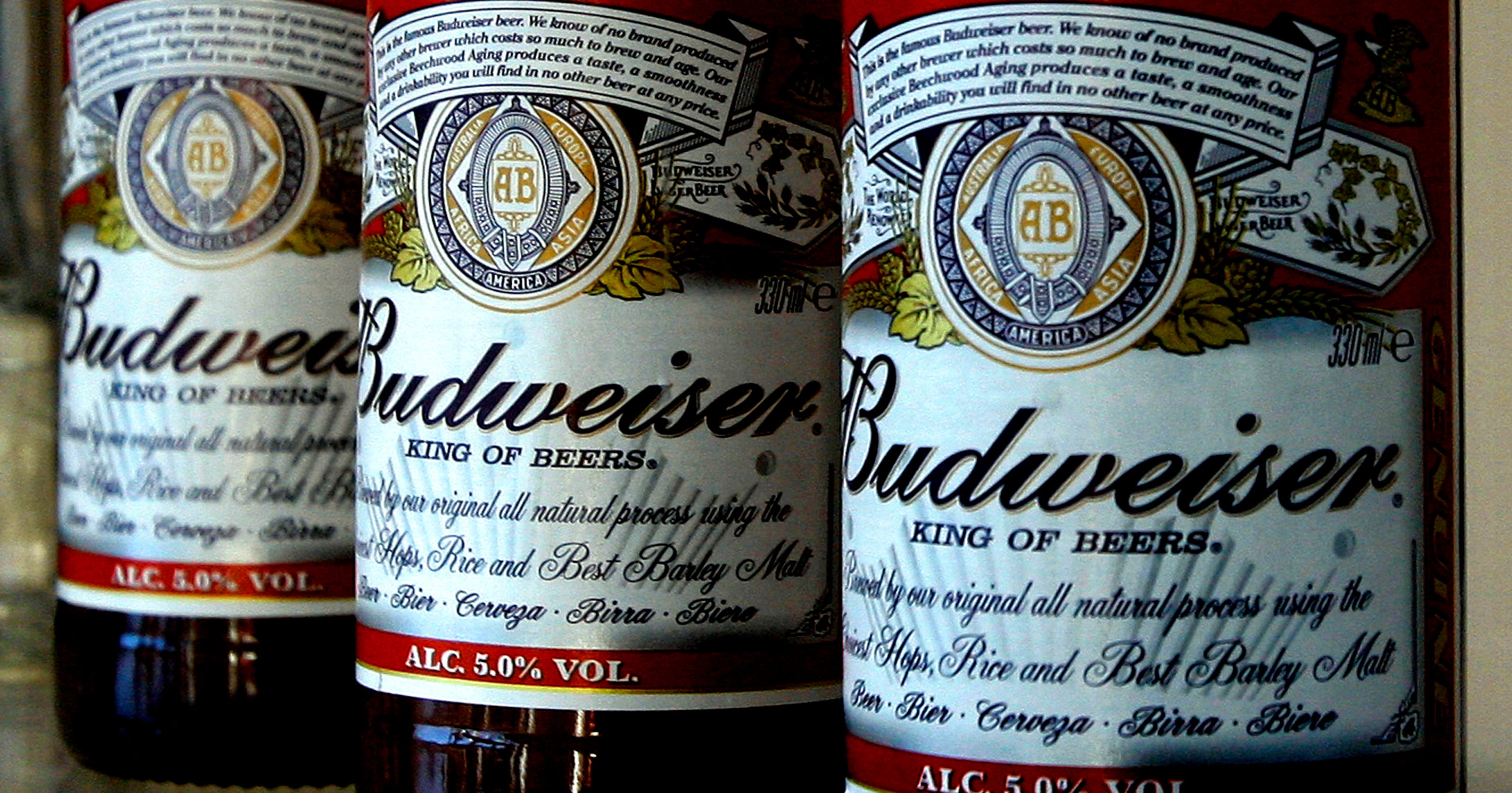 Budweiser lists ingredients for first time