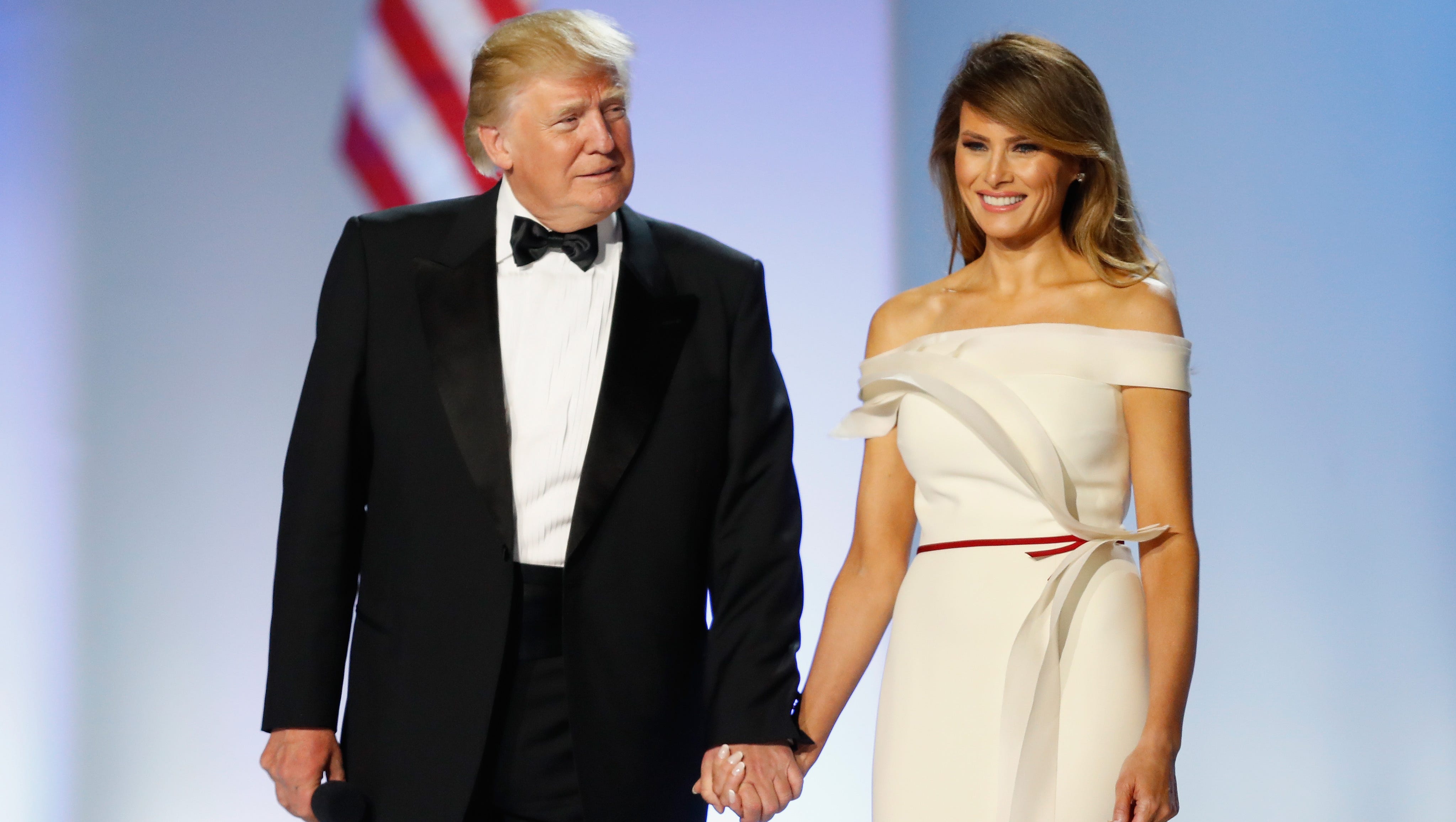 Melania Trump S Inaugural Gown Now Part Of History At Smithsonian