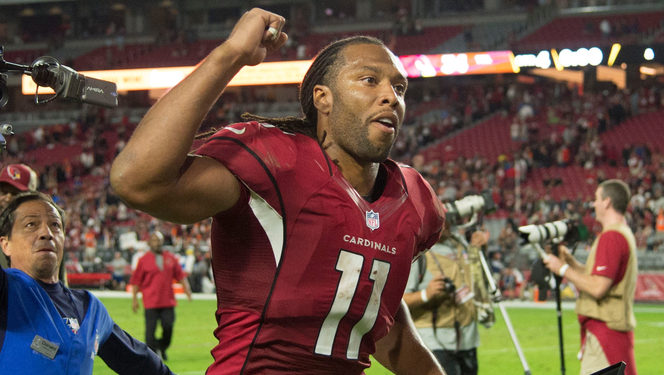 Armour Larry Fitzgerald Improves With Age New Role In Cardinals Offense