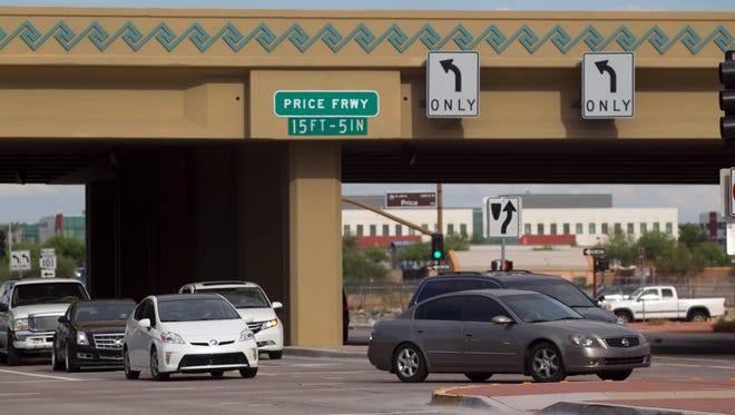 Chandler’s Price Road and Chandler Boulevard intersection had the most accidents in the region in 2013, with 49 crashes.