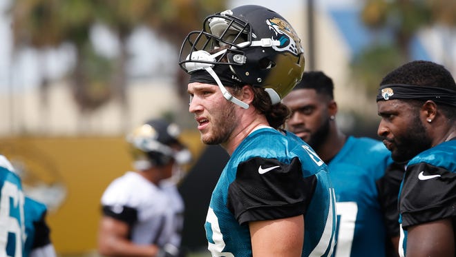 Delmar grad and  tight end Alex Ellis was one of three Delaware natives cut by the Jacksonville Jaguars on Saturday.