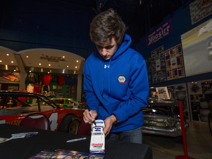 Bill and Chase Elliott's hometown of Dawsonville, Ga.