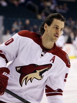 Arizona Coyotes forward Antoine Vermette will be pursued by contender.