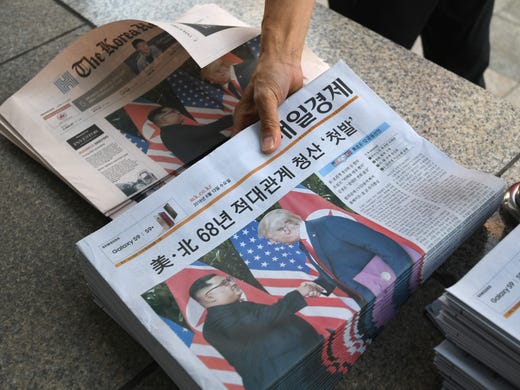 Hasil gambar untuk Kim Jong Un hopes second summit with Trump will achieve results 'welcomed by the international community'