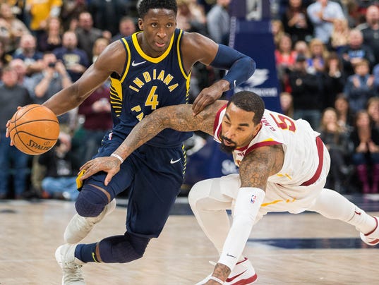 NBA: Cleveland Cavaliers at Indiana Pacers