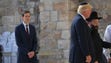 Kushner watches as President Trump visits the Western
