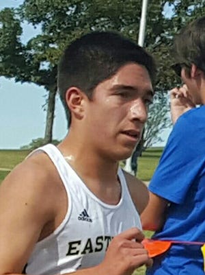 Daniel Bernal of Eastwood was one of the state track and field qualifiers.