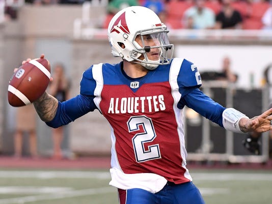 Johnny Manziel Has Rough Cfl Debut For Montreal Alouettes