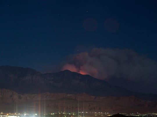 2 largest fires burning in Southern Utah human-caused ...