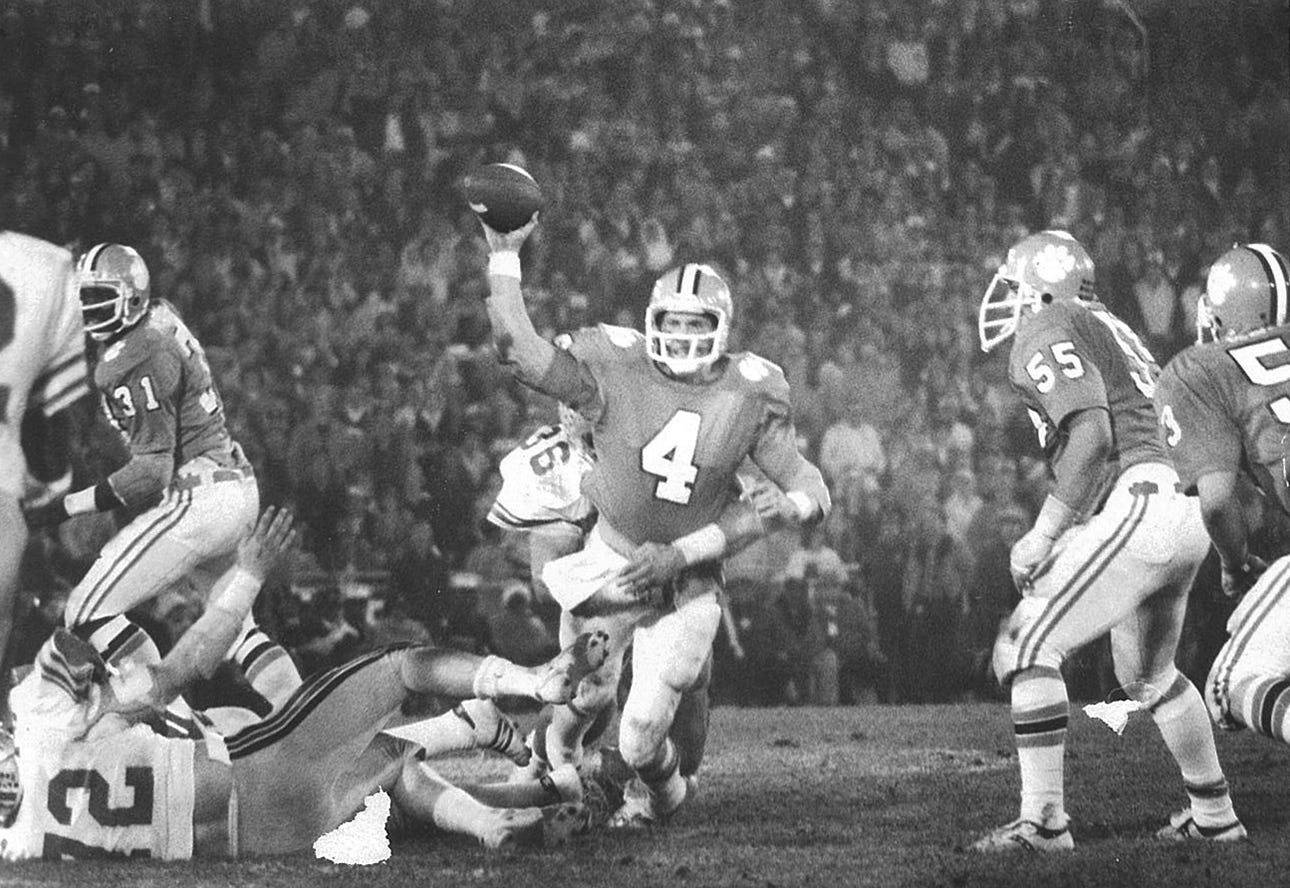 steve fuller patch on clemson jersey