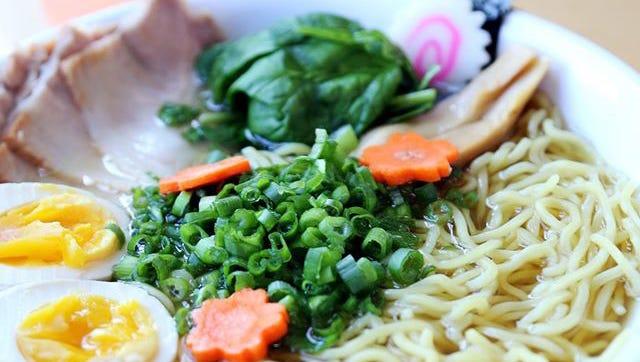 A variety of toppings allow patrons to build their own ramen bowl at Umami.