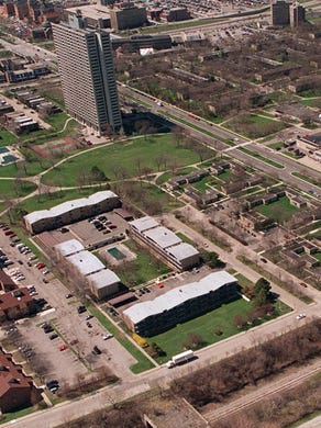 Detroit S Lafayette Park Is National Historic Landmark