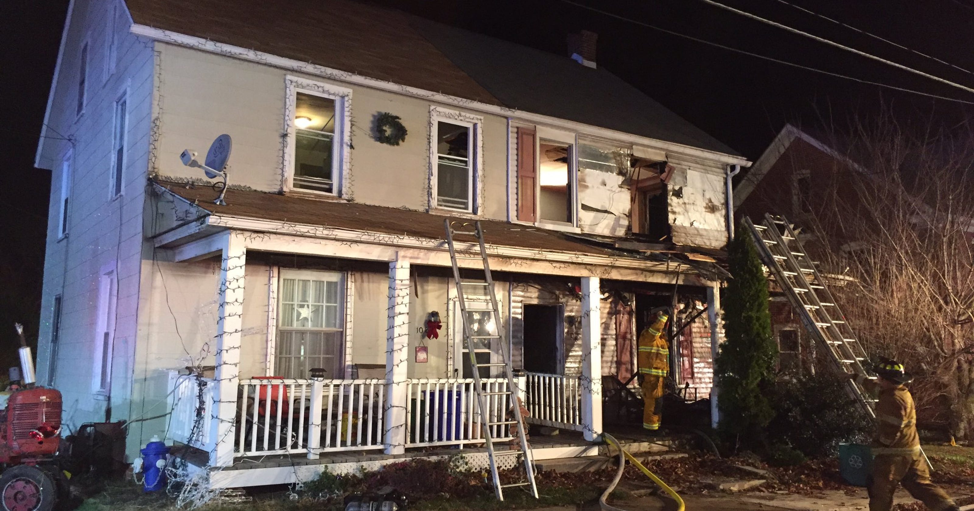 New Freedom fire displaces six