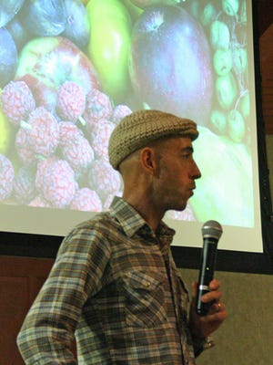 Michael Judd, author and founder of Ecologia, presented a program on permaculture and native plants.