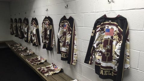 Iona Prep will be wearing commemorative sweaters in today's charity game against Fordham Prep.