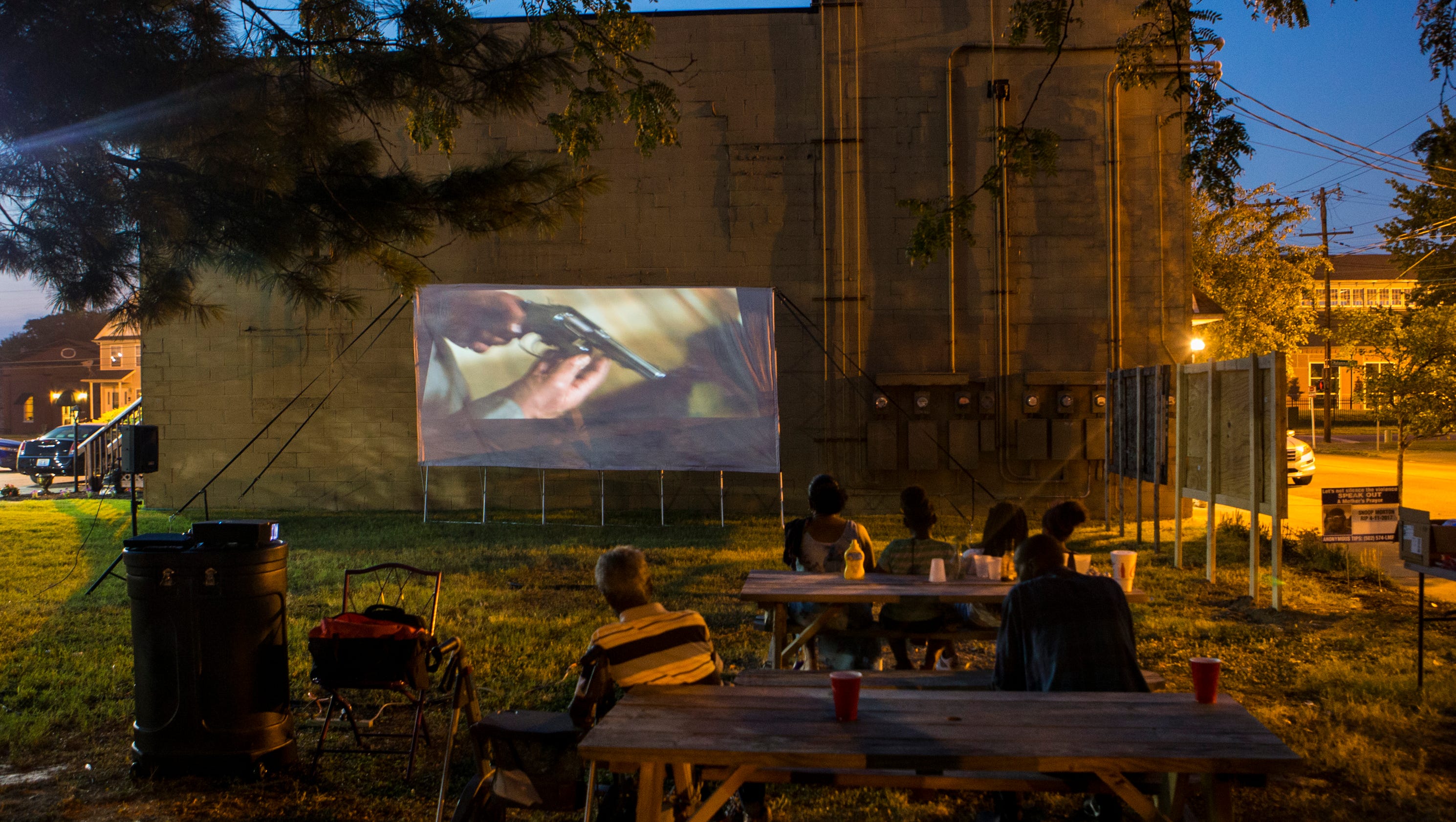West Louisville makeshift movie theater &#39;a blessing&#39; in area riddled with crime