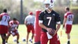 Arizona Cardinals quarterback Blaine Gabbert (7) during