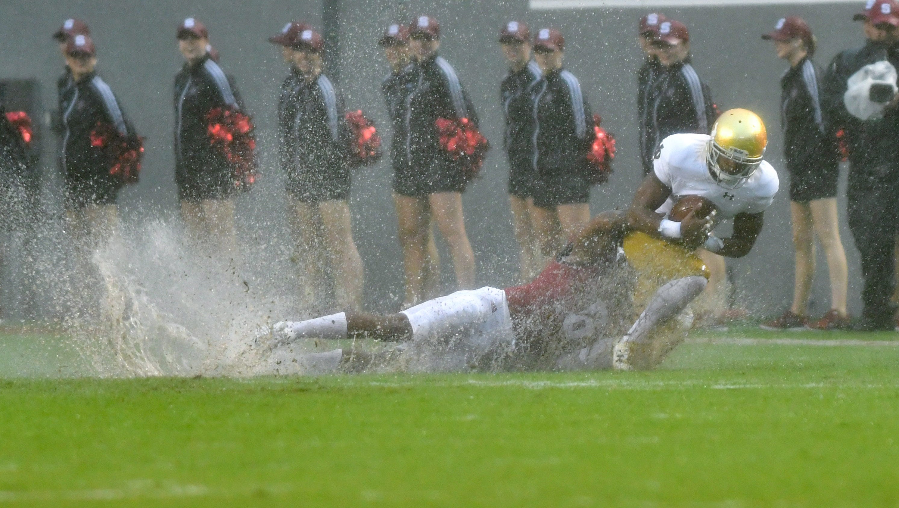 Hurricane Matthew Turns N C State Notre Dame Game Into 100 Yard