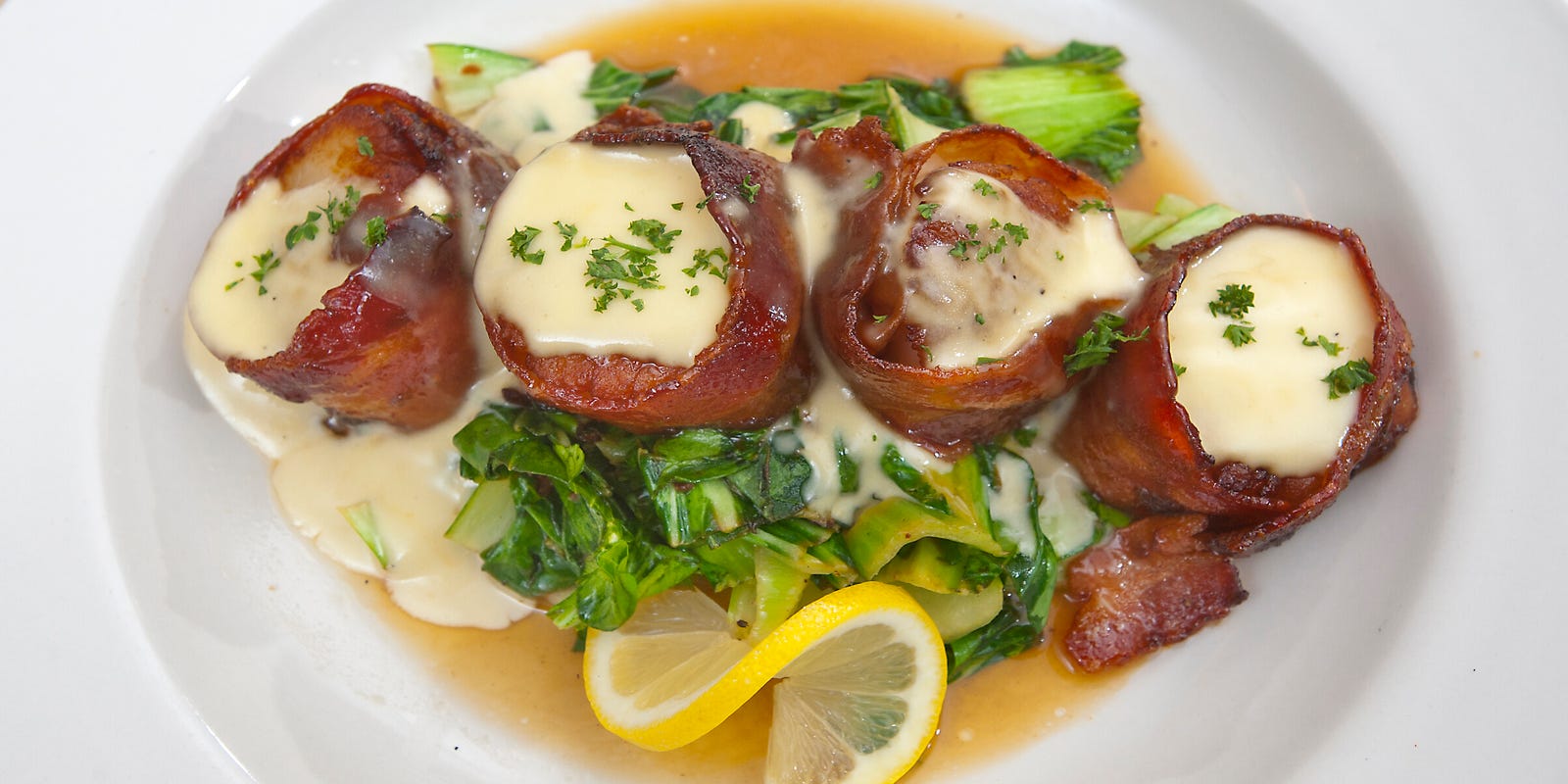 Recipe For Bacon Wrapped Scallops With Brown Sugar Dandk Organizer